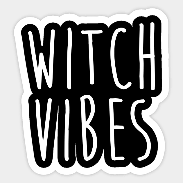 Witchcraft Wicca Witch Vibes Art Design Sticker by kamodan